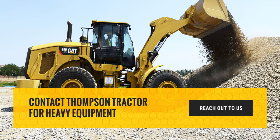 Contact Thompson Tractor for Heavy Equipment