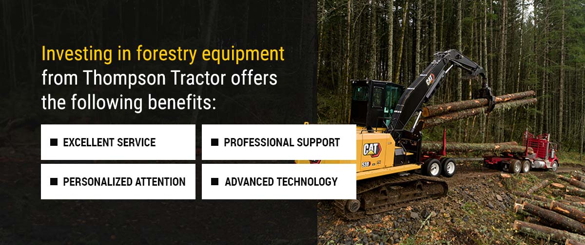 Benefits of Forestry Machines