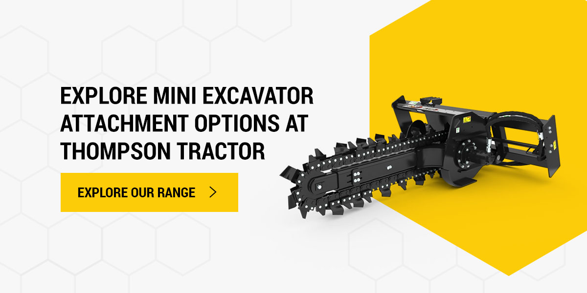 Explore Mini Excavator Attachments