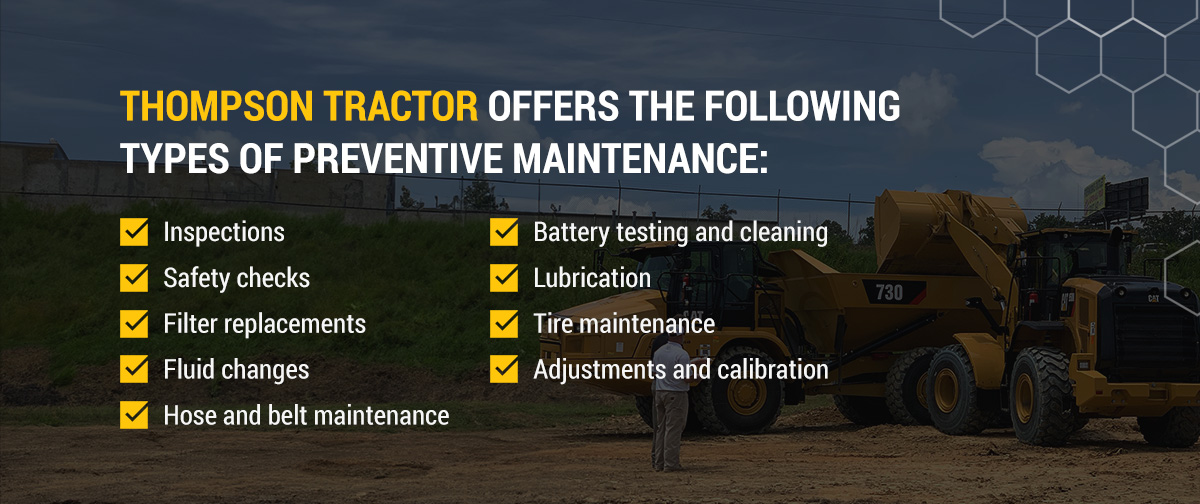 Preventative Maintenance at Thompson Tractor