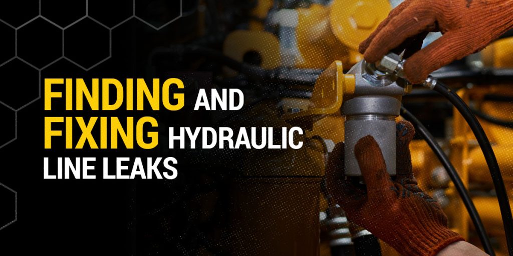 Finding and Fixing Hydraulic Line Leaks Thompson Tractor