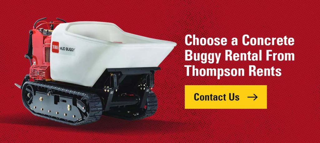 choose a concrete buggy rental from Thompson Rents